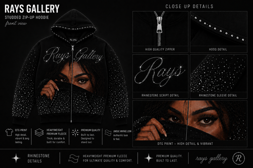 RAYSGALLERY “RINESTONE GIRL” JACKET