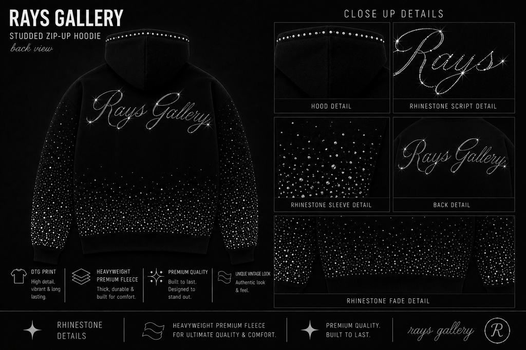RAYSGALLERY “RINESTONE GIRL” JACKET