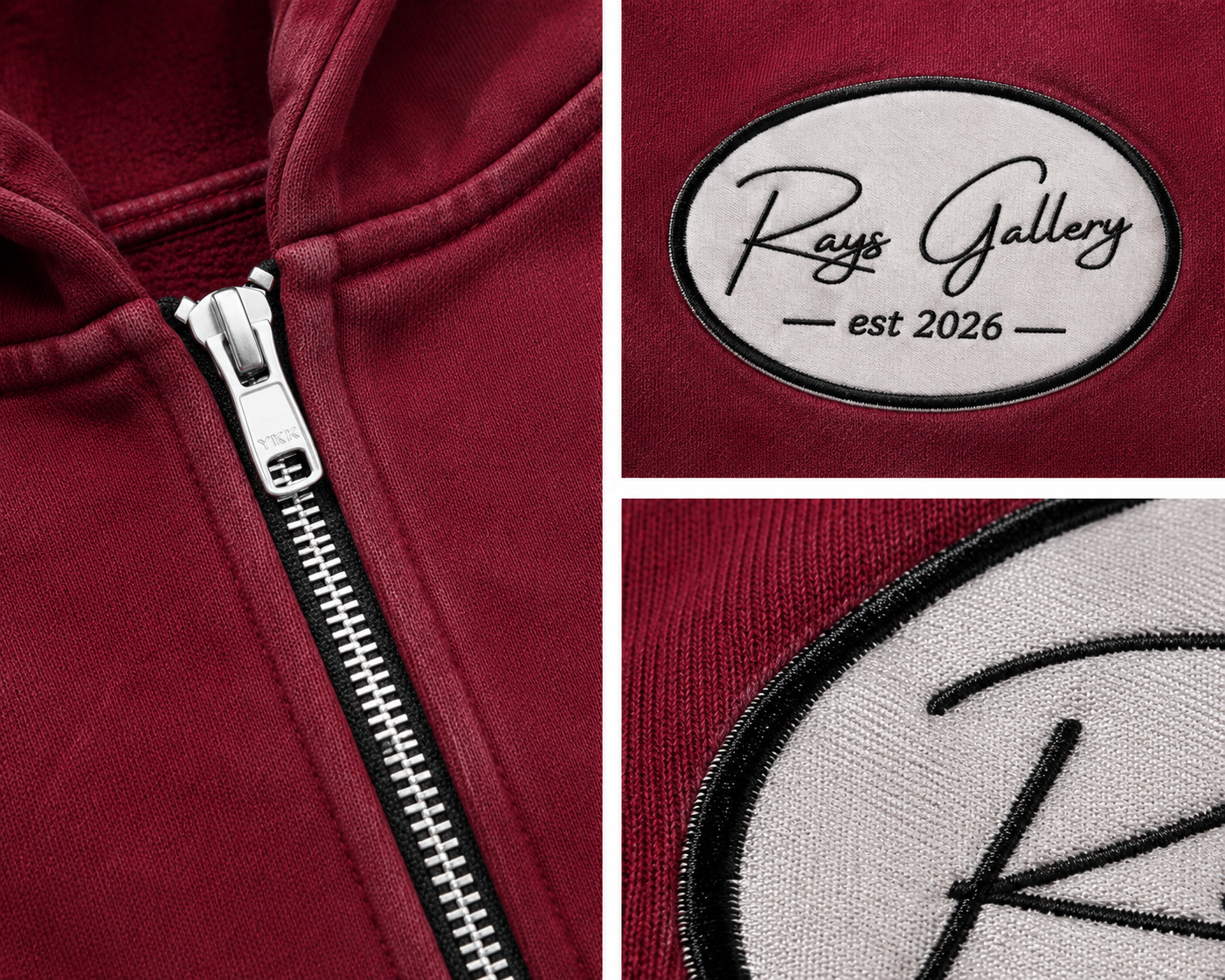 (PREORDER) RAYS GALLERY:ACID WASHED EMBROIDED LOGO